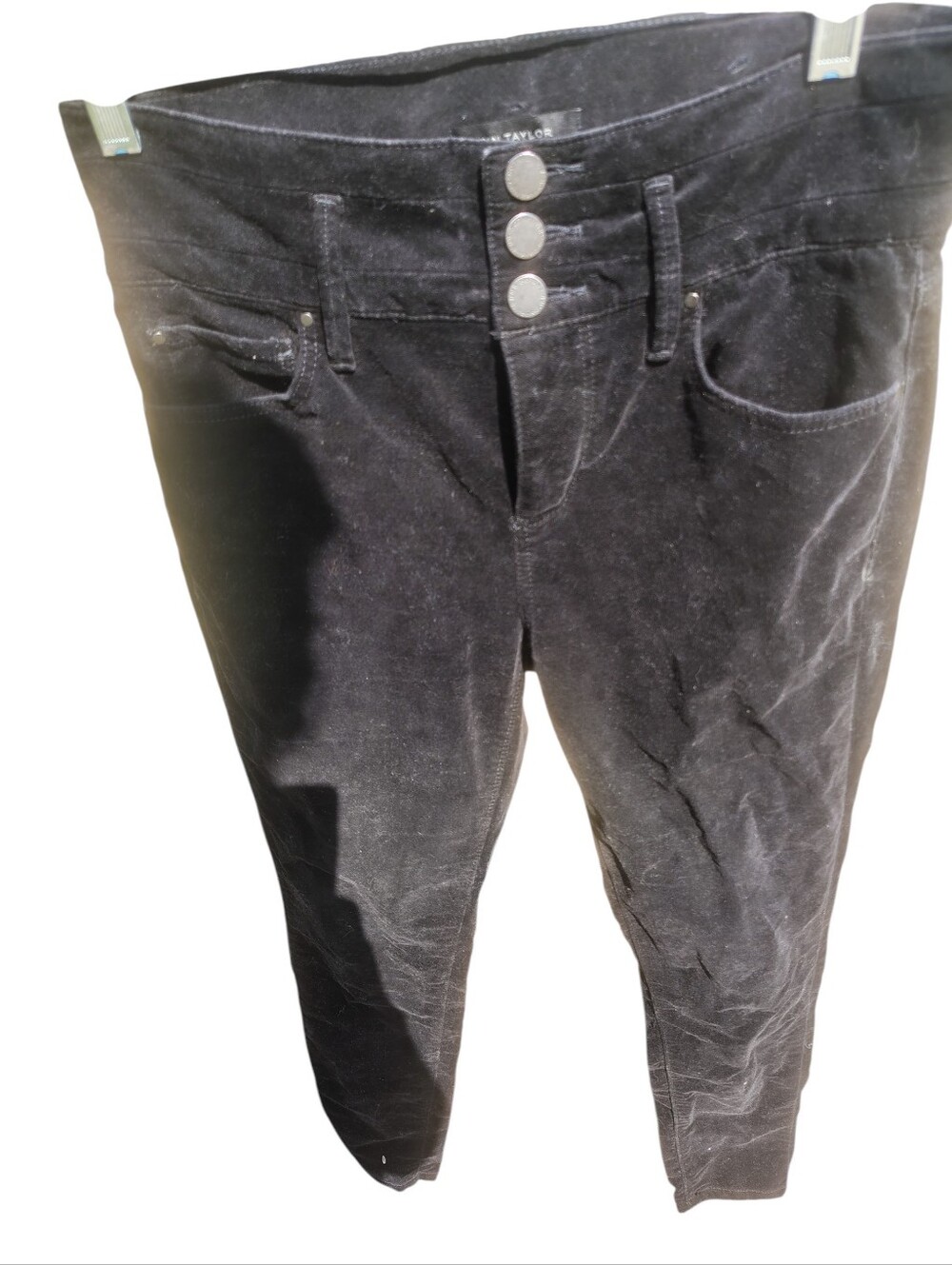 Ann Taylor Velvet Skinny Pants 4